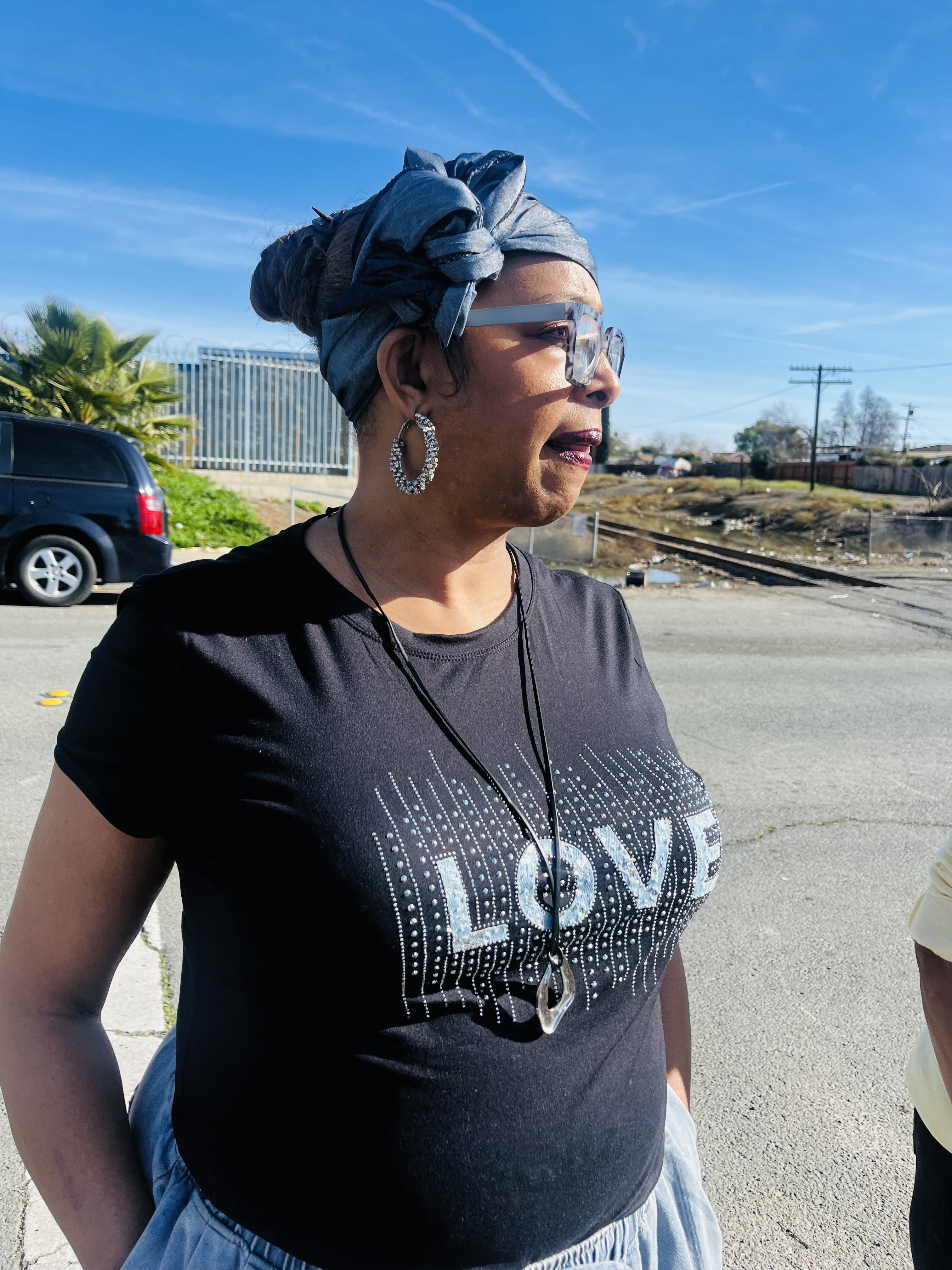 Monthly outreach — food and care for the community